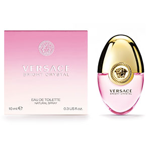 Versace Bright Crystal Ovetto with medusa emblem