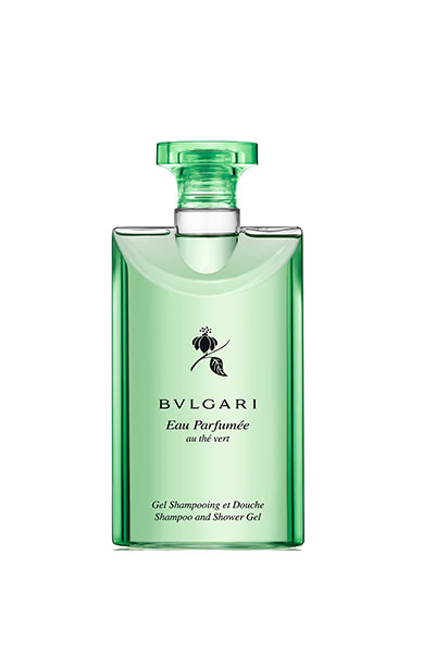 Bvlgari's soothing Eau Parfumeé Au Thé Vert Perfumed Bath Gel