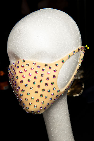 The Blonds face mask