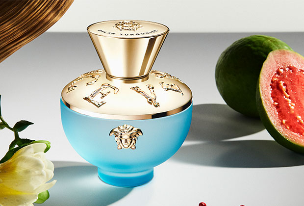 Versace Dylan Turquoise created by perfumer Sophie Labbé