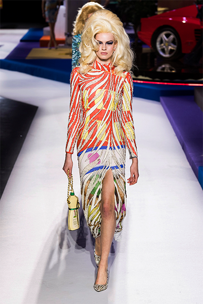 Moschino catwalk fashion look