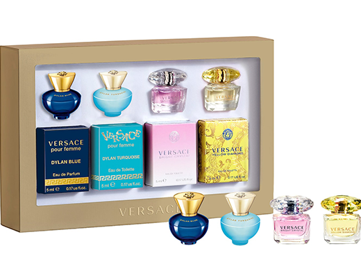 Versace women's miniature fragrance set