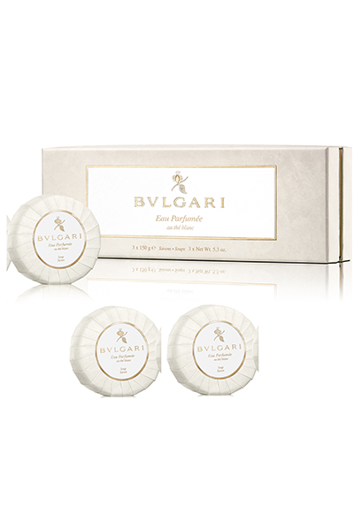 Bvlgari Eau Parfumée Au Thé Blanc (white tea) gift soap