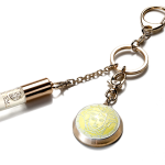 Versace Yellow Diamond designer key ring gift-with-purchase