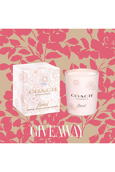 Coach Floral Scented Candle