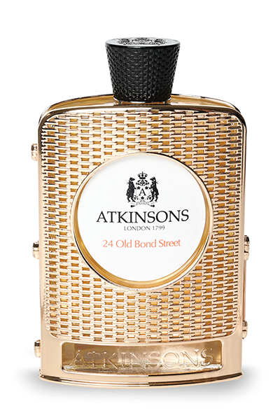 Atkinsons Golden Cage fragrance case