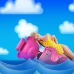 Model Stella Maxwell stars in the Moschino Toy2 Bubble Gum ad campaign